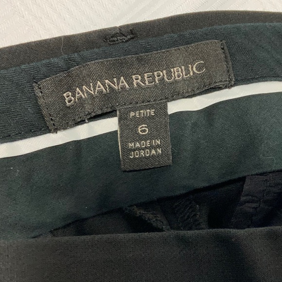 Banana Republic Ryan Black Dress Pants - 6P - Picture 7 of 9